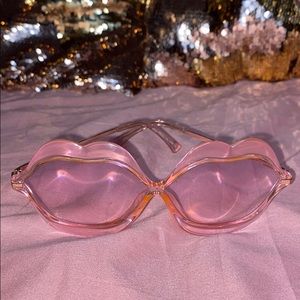 Pink Lips Sunglasses